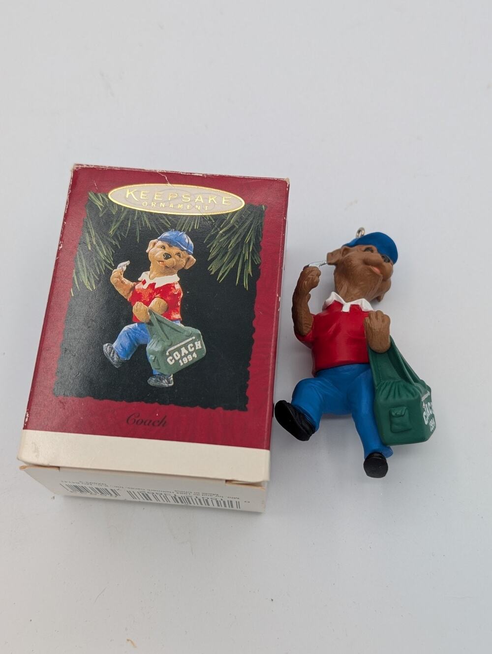 Hallmark Keepsake Ornaments Coach 1994 VTG MIB